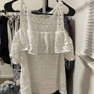 Lilly Pulitzer Open Shoulder Shirt